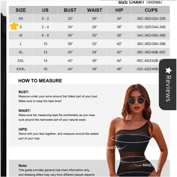 🖤 Blooming Jelly Women’s One Shoulder Mesh One-Piece Swimsuit Size Small (NWT) - Picture 9 of 9